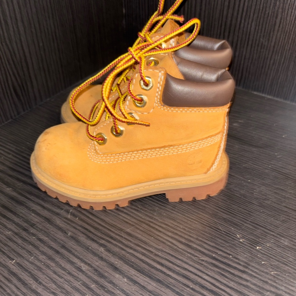 Toddler Boys Sz 7 Timberland Tan Boots